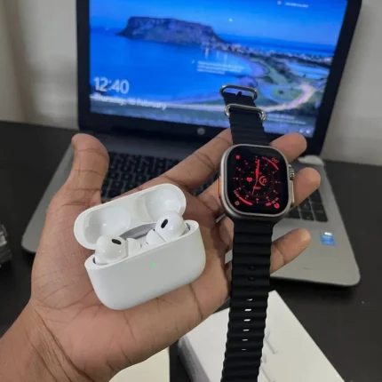 MT8 Ultra & AirPods Pro 2 USA First Copy Smart Watch Combo in Mumbai at Borzia