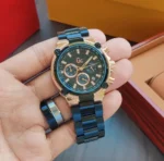 Guess Collection Chrono Metal Watch Premium 7AA Replica in Karnataka at Borzia