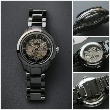 Rado Ritik Open Heart Black – Premium 7AA Replica in Mumbai at Borzia
