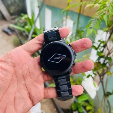 Fossil Gen 6 Black Metal Edition Premium 7AAA Smartwatch Replica in Pune at Borzia