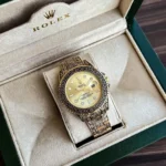 Rolex Submariner Gold Dial Handcrafted 7AAA Premium Replica in Chennai at Borzia