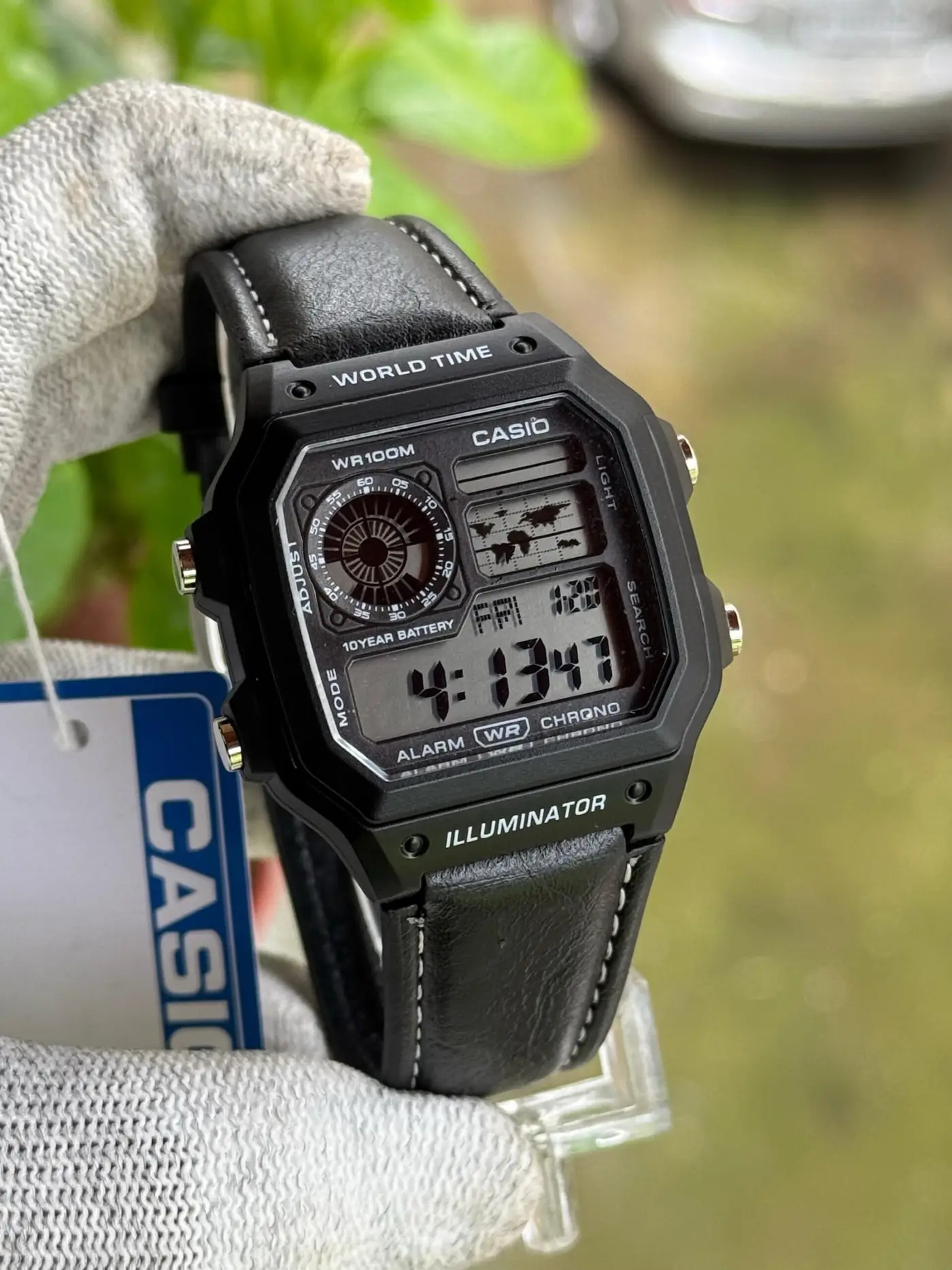 Casio AE-1200WHL-5AV Full Black Edition 7AAA Premium Replica