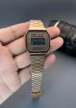 Casio Vintage Rose Gold Digital Watch 7AA First Copy Replica