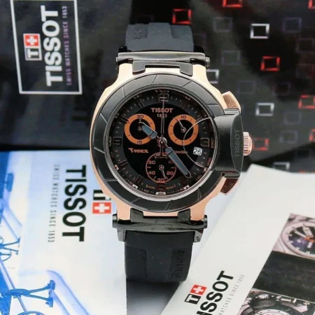 Tissot T-Race Black Chronograph Watch 7AA Premium Replica