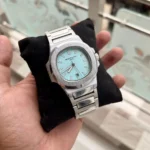 Patek Philippe Geneve Silver Watch Premium 7AA First Copy