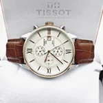 Tissot 1853 Men’s Brown Premium Slim Leather Strap Watch 7AAA First Copy