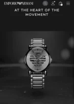 Emporio Armani Meccanico Silver 7AAA Premium Replica