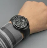 Tissot 1853 Men’s Black Traditional Premium Slim Leather Strap Watch 7AAA First Copy