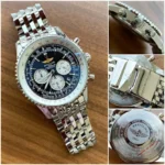 Breitling Navitimer Blue Dial Chronograph 7AA First Copy Watch Replica
