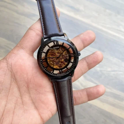 Fossil FSA Men’s Brown Automatic Watch 7AA Premium Replica