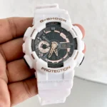 G-Shock White Digital Watch for Boys 7AA Premium Replica