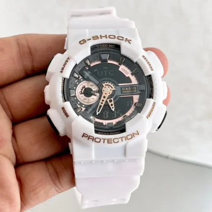 G-Shock White Digital Watch for Boys 7AA Premium Replica