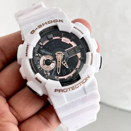 G-Shock White Digital Watch for Boys 7AA Premium Replica