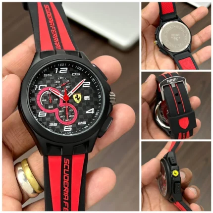 Scuderia Ferrari Sportive Red 43mm Men’s Sport Chronograph