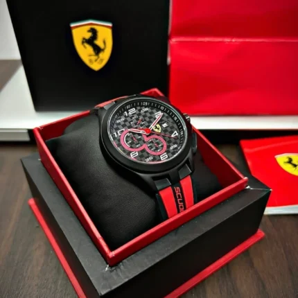 Scuderia Ferrari Sportive Red 43mm Men’s Sport Chronograph