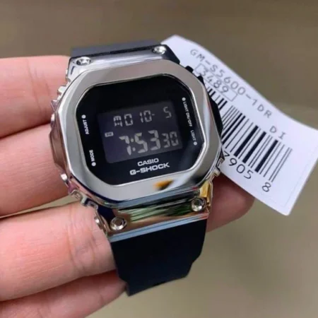 G-Shock Metal Digital Silver First Copy Watch 7AAA Quality