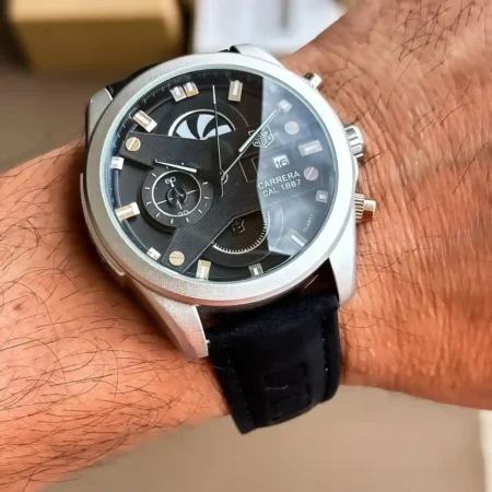 Tag Heuer Carrera Quartz Chronograph Watch 7AAA First Copy