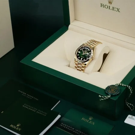 Rolex Day-Date President Gold Dial Watch 7AAA First Copy