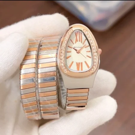 Bvlgari Serpenti Dual Tone Women Watch 7AA First Copy Replica